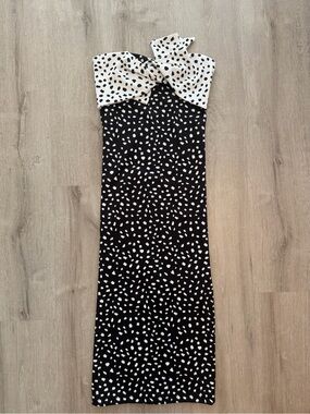 topshop bow twist midi dress Topshop Bow Twist Midi Dress Online Sale